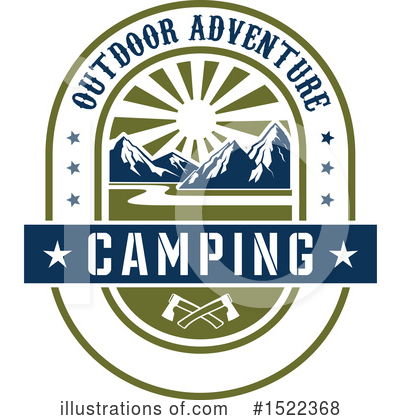Royalty-Free (RF) Camping Clipart Illustration by Vector Tradition SM - Stock Sample #1522368