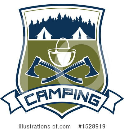 Royalty-Free (RF) Camping Clipart Illustration by Vector Tradition SM - Stock Sample #1528919