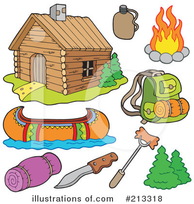 Cabin Clipart #213318 by visekart