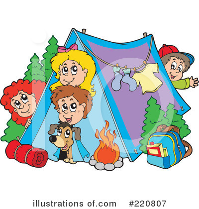 Tent Clipart #220807 by visekart