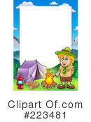 Camping Clipart #223481 by visekart
