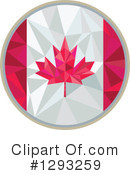 Canadian Flag Clipart #1293259 by patrimonio