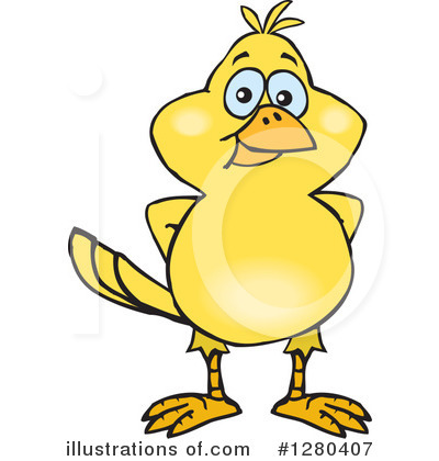 Birds Clipart #1280407 by Dennis Holmes Designs