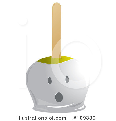 Royalty-Free (RF) Candied Apple Clipart Illustration by Randomway - Stock Sample #1093391