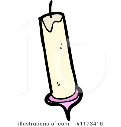 Royalty-Free (RF) Candle Clipart Illustration by lineartestpilot - Stock Sample #1173410