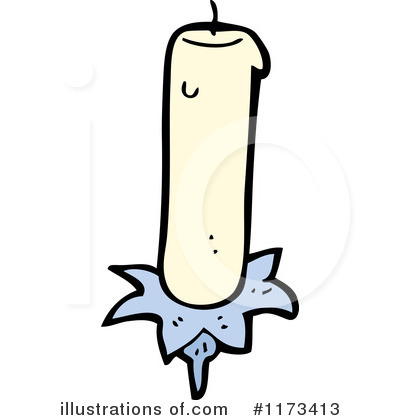 Royalty-Free (RF) Candle Clipart Illustration by lineartestpilot - Stock Sample #1173413