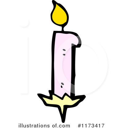 Royalty-Free (RF) Candle Clipart Illustration by lineartestpilot - Stock Sample #1173417