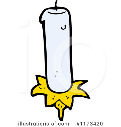 Royalty-Free (RF) Candle Clipart Illustration by lineartestpilot - Stock Sample #1173420