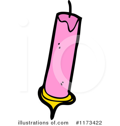 Royalty-Free (RF) Candle Clipart Illustration by lineartestpilot - Stock Sample #1173422