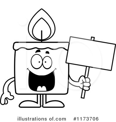 Royalty-Free (RF) Candle Clipart Illustration by Cory Thoman - Stock Sample #1173706