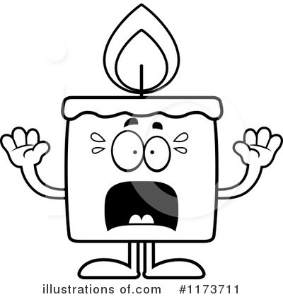 Royalty-Free (RF) Candle Clipart Illustration by Cory Thoman - Stock Sample #1173711