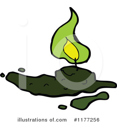 Royalty-Free (RF) Candle Clipart Illustration by lineartestpilot - Stock Sample #1177256