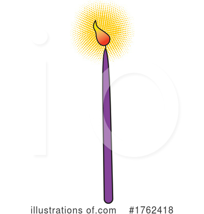 Royalty-Free (RF) Candle Clipart Illustration by Johnny Sajem - Stock Sample #1762418