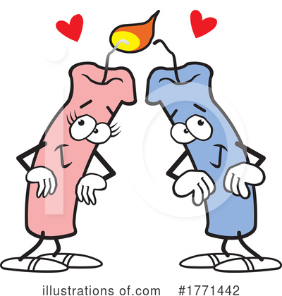 Couple Clipart #1771442 by Johnny Sajem