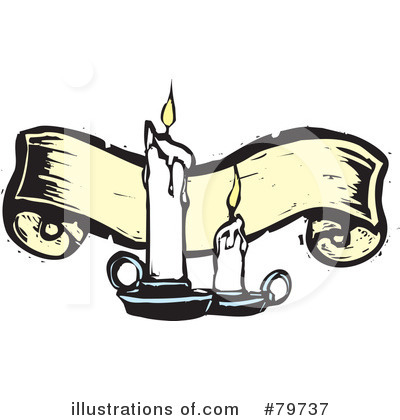 Royalty-Free (RF) Candles Clipart Illustration by xunantunich - Stock Sample #79737