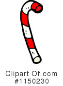 Candy Cane Clipart #1150230 by lineartestpilot