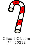 Candy Cane Clipart #1150232 by lineartestpilot