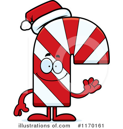 Candy Cane Clipart #1170161 by Cory Thoman