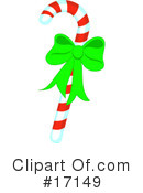 Candy Cane Clipart #17149 by Maria Bell