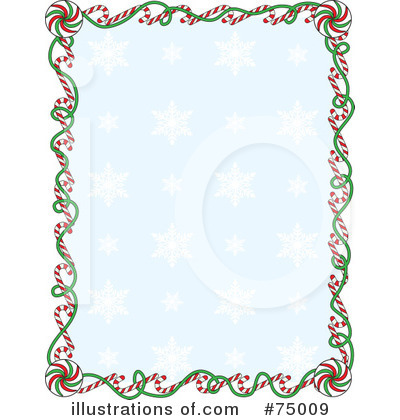 Royalty-Free (RF) Candy Cane Clipart Illustration by Maria Bell - Stock Sample #75009