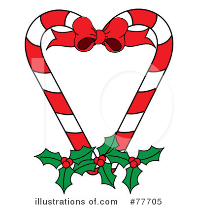 Candy Cane Clipart #77705 by Pams Clipart