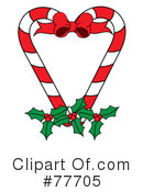 Candy Cane Clipart #77705 by Pams Clipart