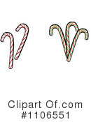 Candy Canes Clipart #1106551 by Cartoon Solutions