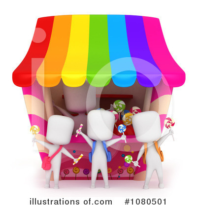 Royalty-Free (RF) Candy Clipart Illustration by BNP Design Studio - Stock Sample #1080501