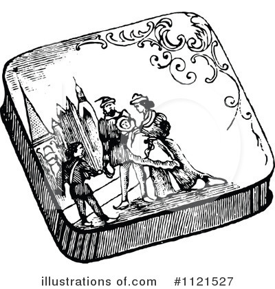 Royalty-Free (RF) Candy Clipart Illustration by Prawny Vintage - Stock Sample #1121527