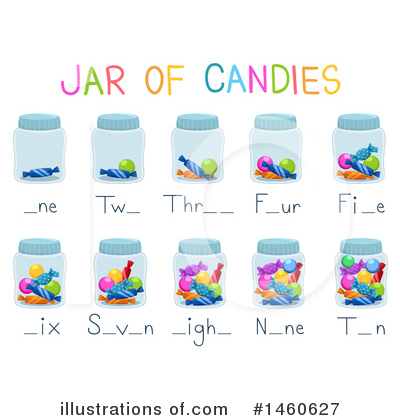 Royalty-Free (RF) Candy Clipart Illustration by BNP Design Studio - Stock Sample #1460627