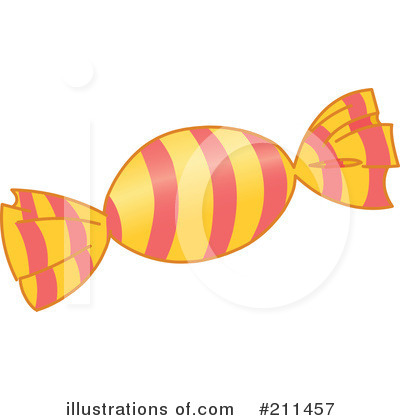 Royalty-Free (RF) Candy Clipart Illustration by yayayoyo - Stock Sample #211457