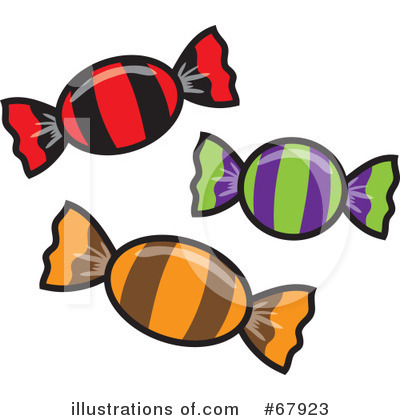 Royalty-Free (RF) Candy Clipart Illustration by Rosie Piter - Stock Sample #67923