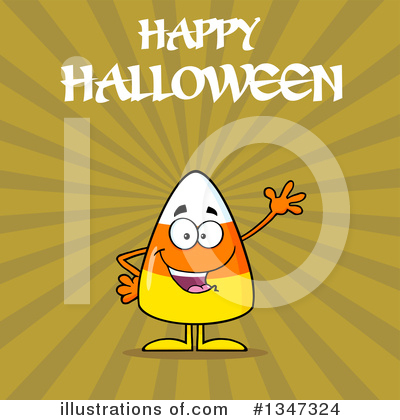 Candy Corn Clipart #1347324 by Hit Toon