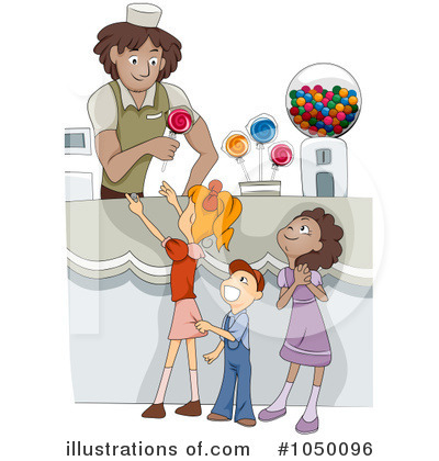 Royalty-Free (RF) Candy Shop Clipart Illustration by BNP Design Studio - Stock Sample #1050096