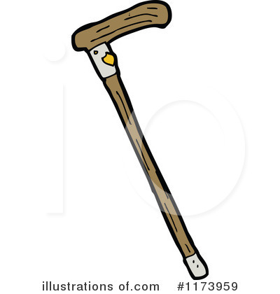 Royalty-Free (RF) Cane Clipart Illustration by lineartestpilot - Stock Sample #1173959