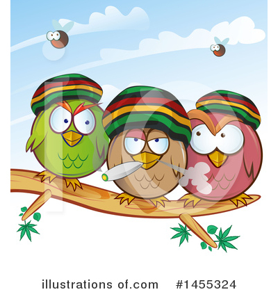 Royalty-Free (RF) Cannabis Clipart Illustration by Domenico Condello - Stock Sample #1455324