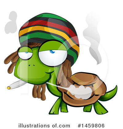 Royalty-Free (RF) Cannabis Clipart Illustration by Domenico Condello - Stock Sample #1459806
