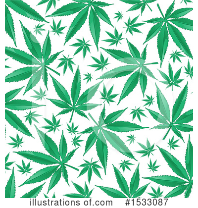 Royalty-Free (RF) Cannabis Clipart Illustration by Domenico Condello - Stock Sample #1533087