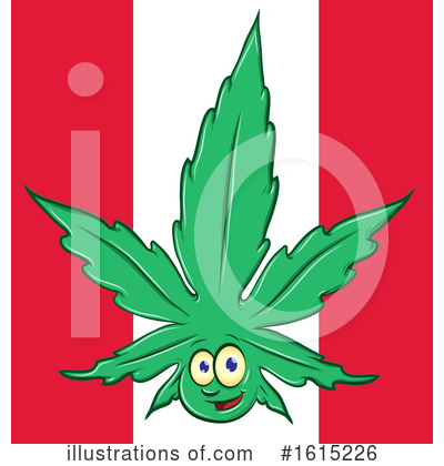Royalty-Free (RF) Cannabis Clipart Illustration by Domenico Condello - Stock Sample #1615226