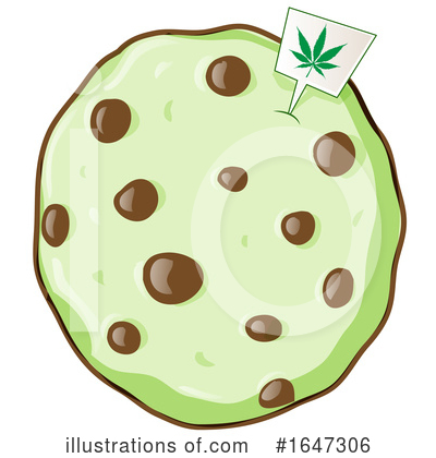 Royalty-Free (RF) Cannabis Clipart Illustration by Domenico Condello - Stock Sample #1647306
