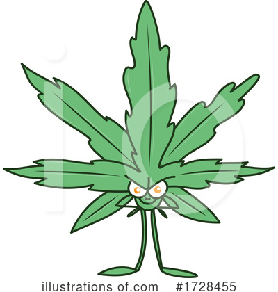 Cannabis Clipart #1728455 by Domenico Condello