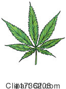 Cannabis Clipart #1736208 by Domenico Condello