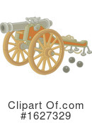 Cannon Clipart #1627329 by Alex Bannykh