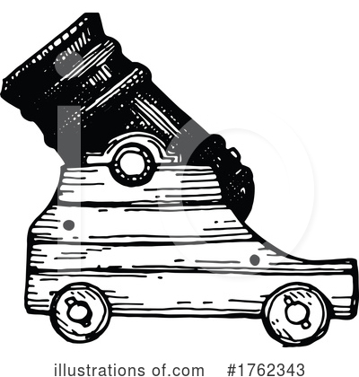 Royalty-Free (RF) Cannon Clipart Illustration by Vector Tradition SM - Stock Sample #1762343