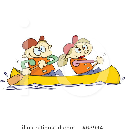 Canoe Clipart #63964 by gnurf