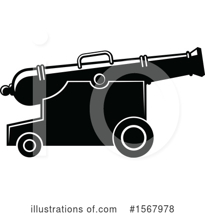 Royalty-Free (RF) Canon Clipart Illustration by Vector Tradition SM - Stock Sample #1567978