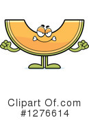 Cantaloupe Clipart #1276614 by Cory Thoman