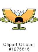 Cantaloupe Clipart #1276616 by Cory Thoman