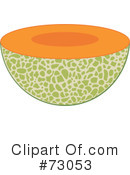 Cantaloupe Clipart #73053 by Rosie Piter
