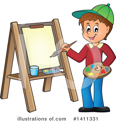 Painting Clipart #1411331 by visekart